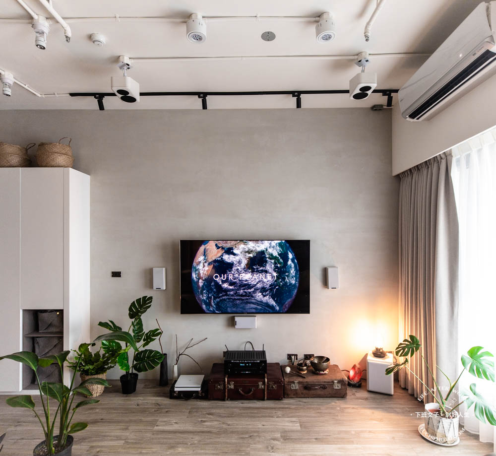 室內設計【裝潢開箱日記3】客廳音響喇叭電視櫃篇！用La-Z-Boy沙發、丹麥MK音響家庭劇院和Sony電視打造夢想的起居室！
