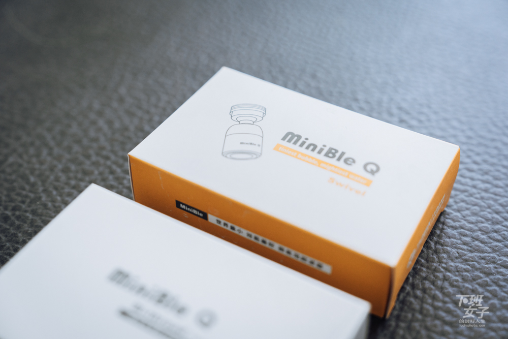 MiniBle Q 微氣泡起波器轉向版的外包裝