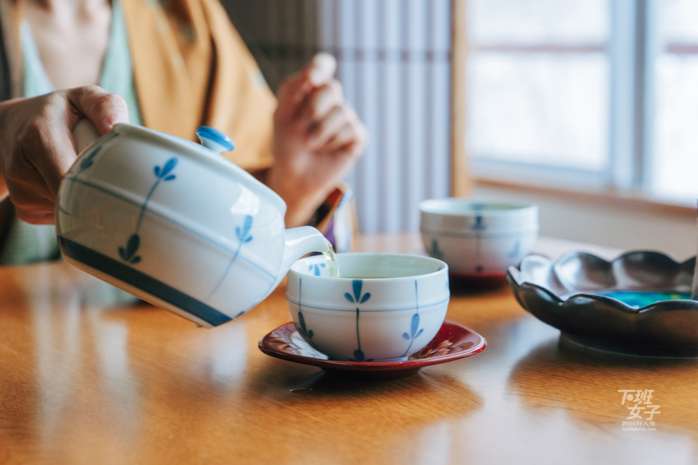日本溫泉旅館都會附上不錯的茶